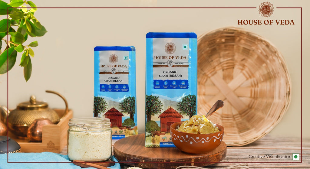 Organic Besan (Gram Flour): Pure, Nutritious & Versatile