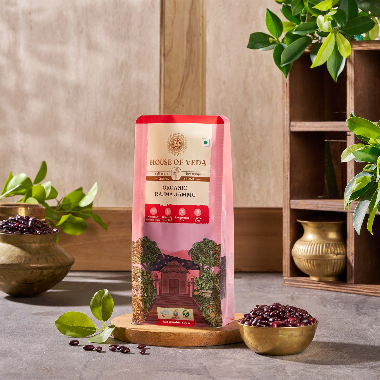 Organic Rajma Jammu 500g