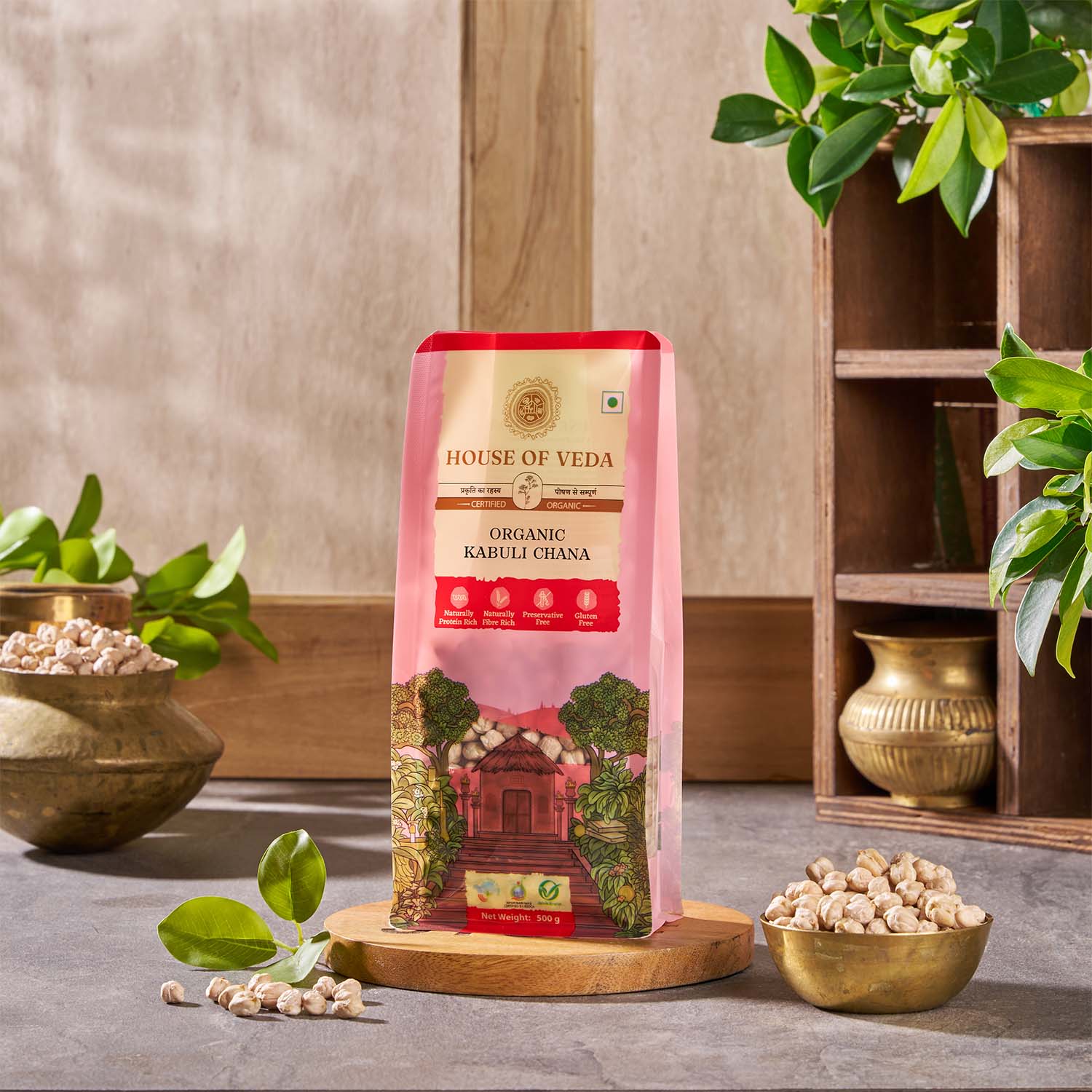 Organic Kabuli Chana, 500g