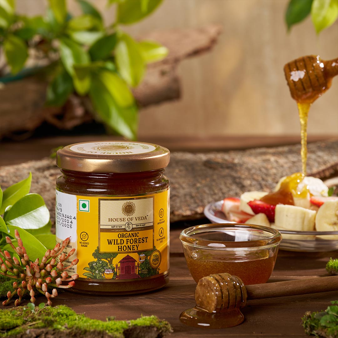 Organic Wild Forest Raw Honey 250g