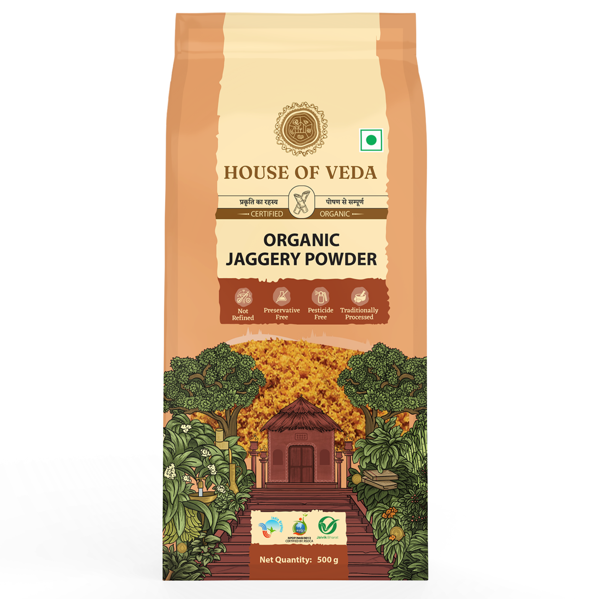 Organic Jaggery Powder 500g