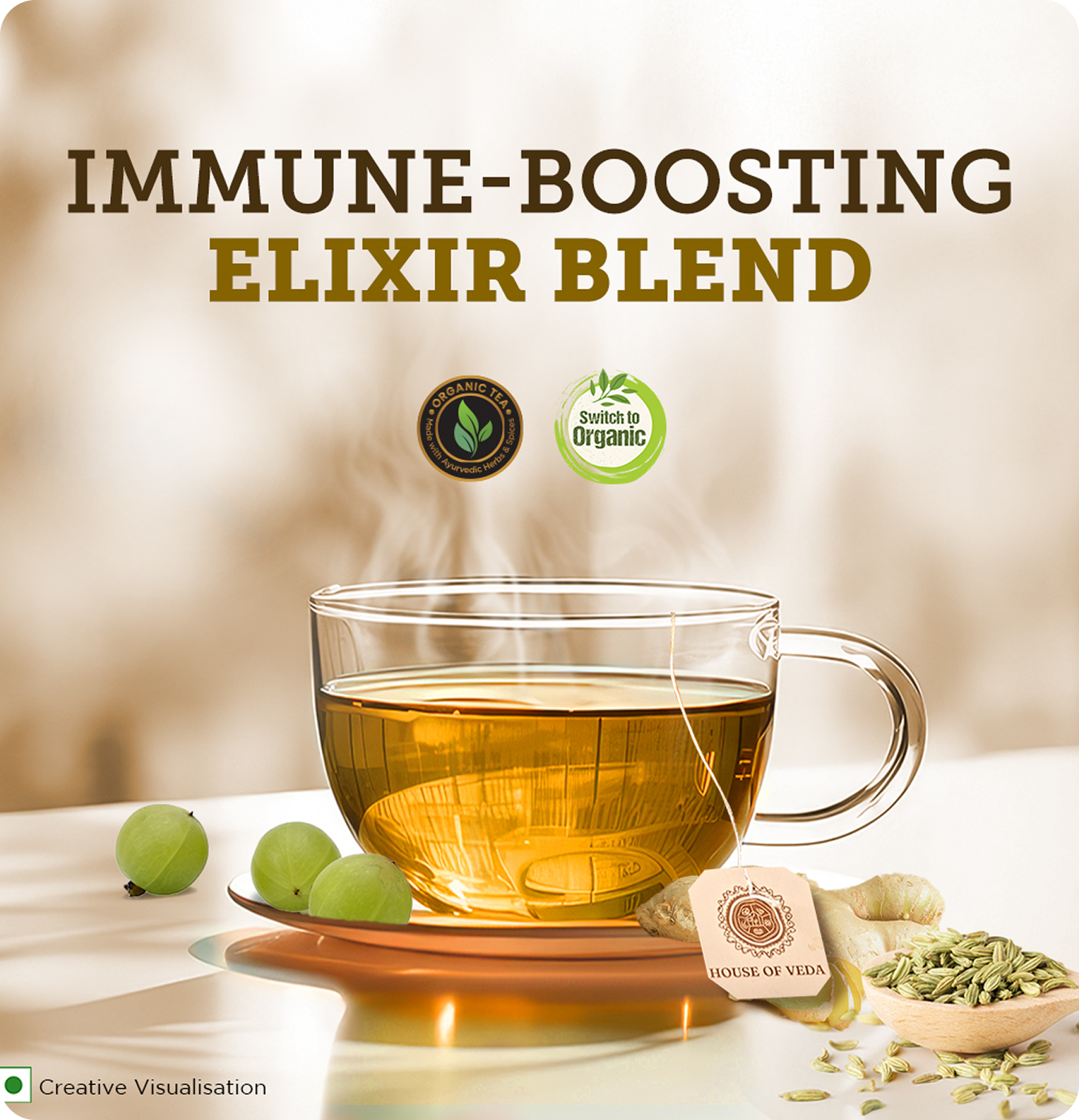 Elixir Amla Ginger Tea