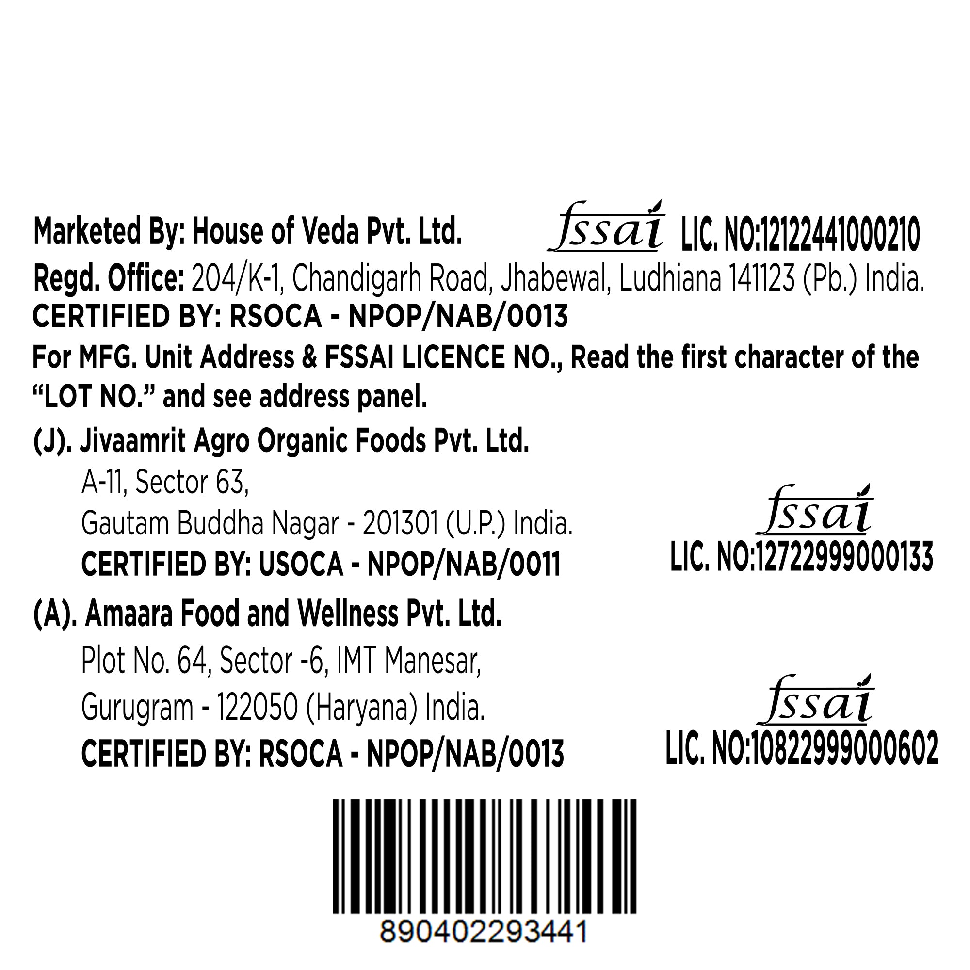 Organic Urad Dal Black Whole 1Kg