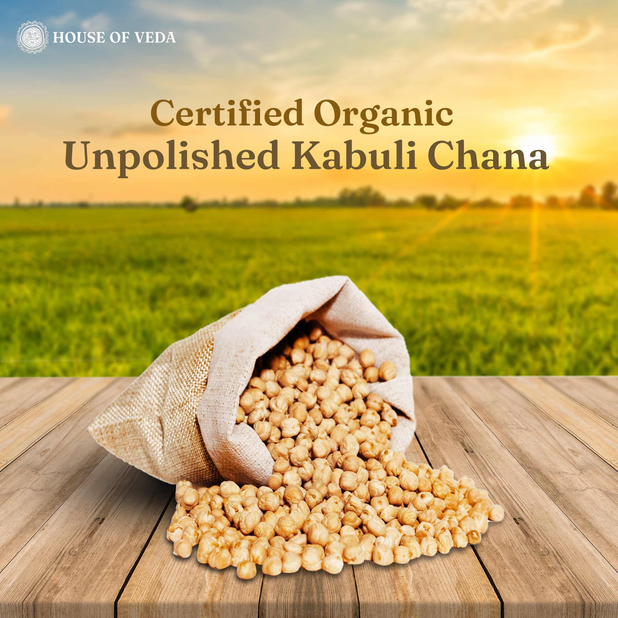 Organic Kabuli Chana 1kg