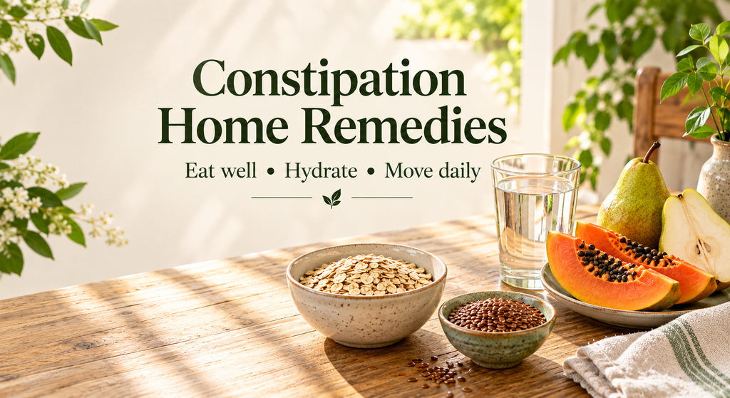Constipation Home Remedies: What to Eat, Drink and Change in Your Daily Routine