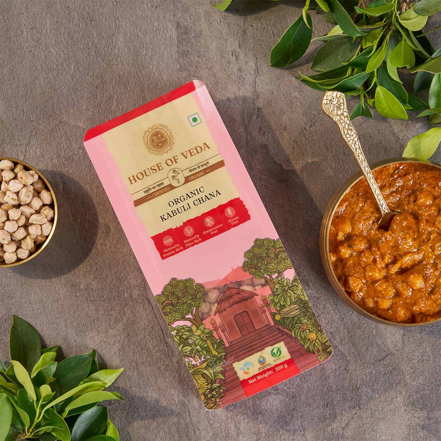 Organic Kabuli Chana, 500g