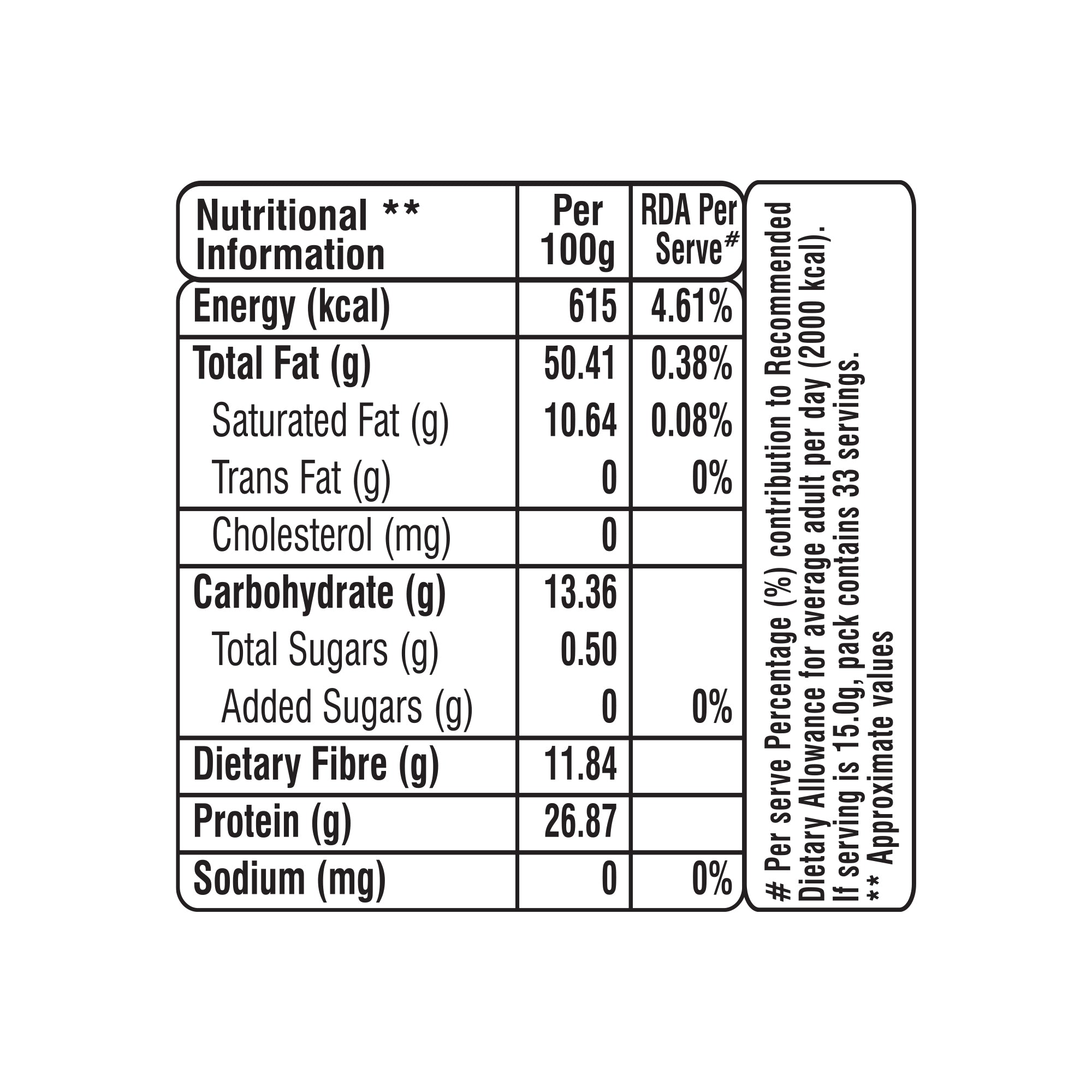 Organic Peanut 500 GM