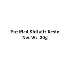 Pure Himalayan Shilajit Resin - 20g