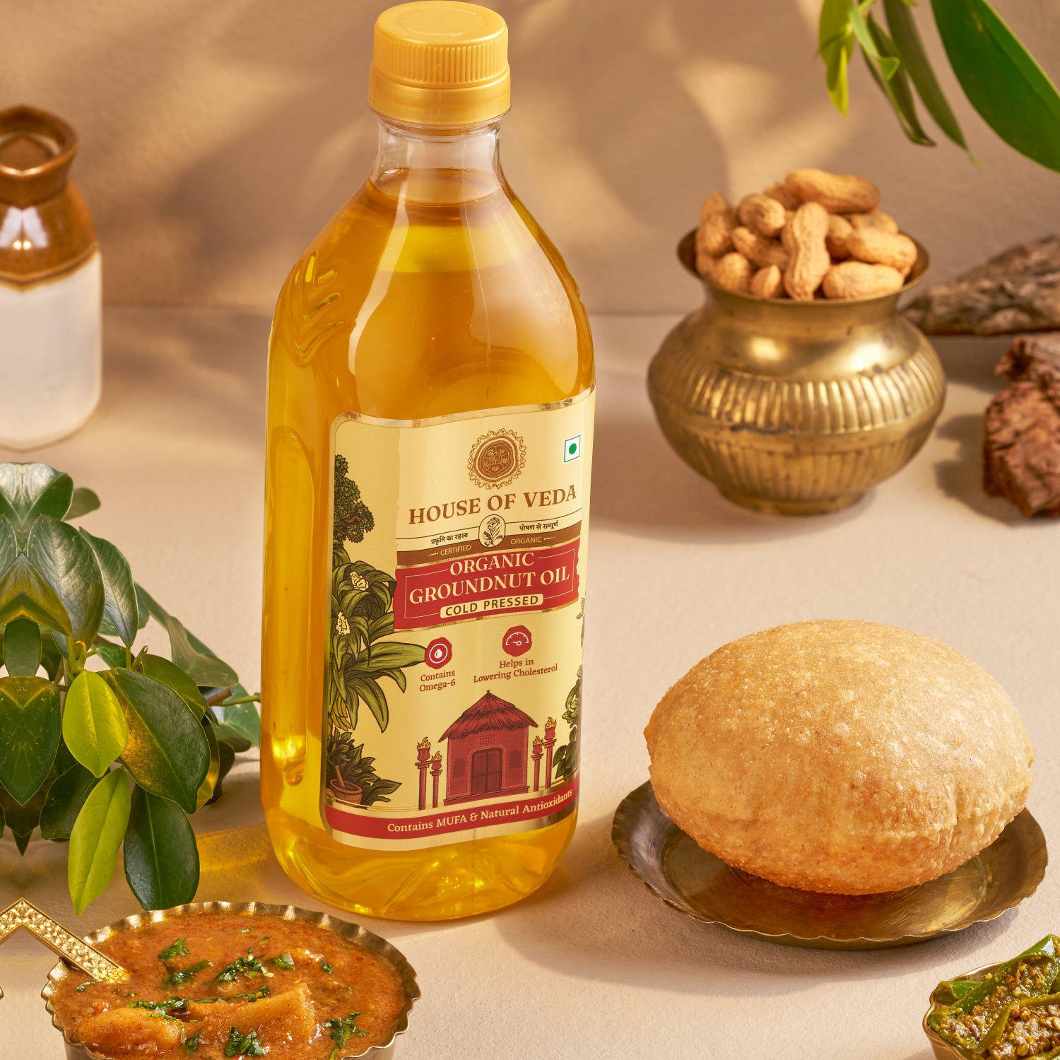 Organic Groundnut Oil 1L