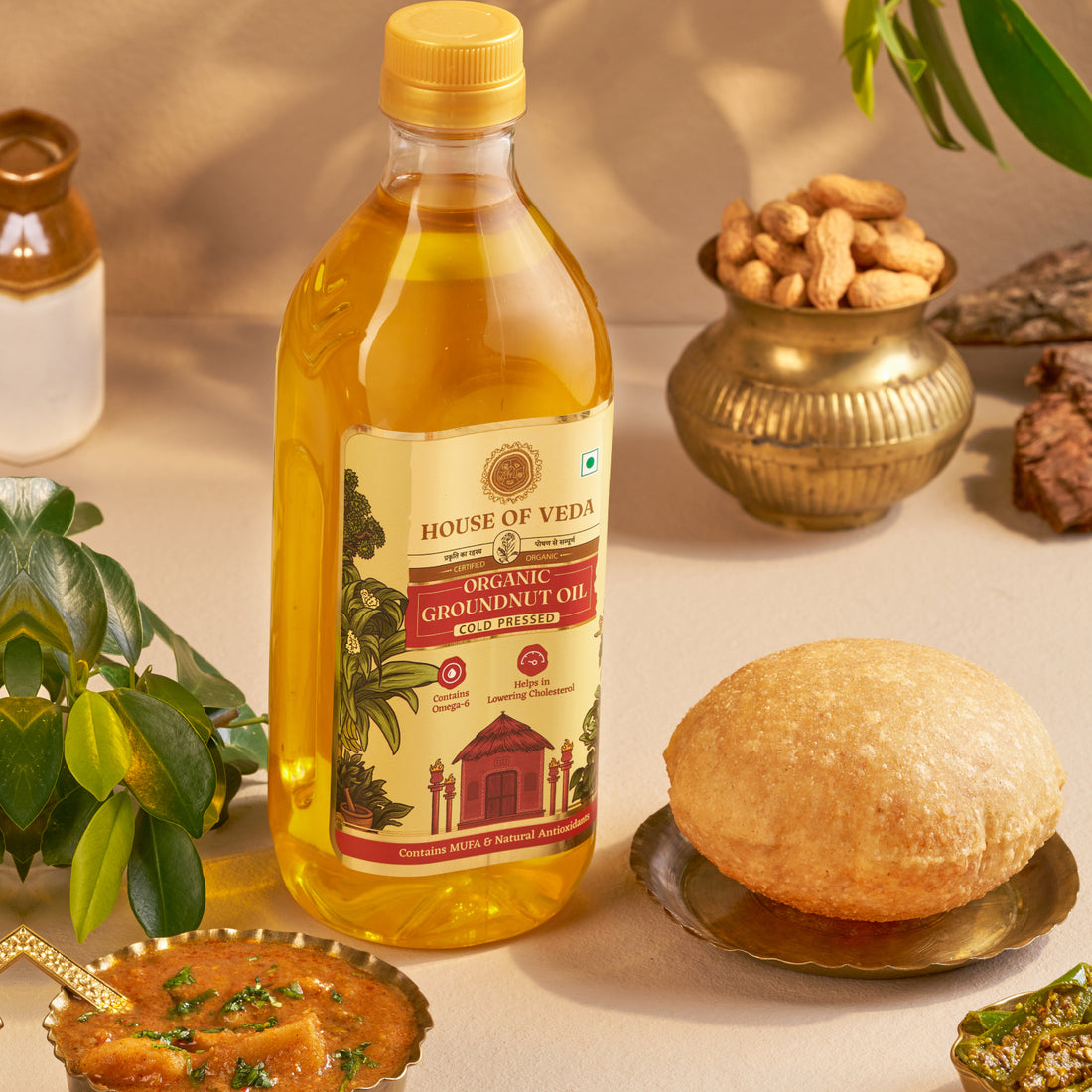 Organic Groundnut Oil 1L