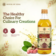 Organic Groundnut Oil 1L