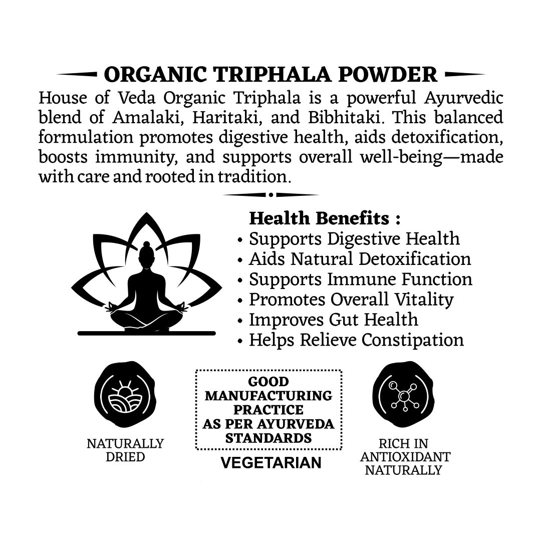 Organic Triphala Powder