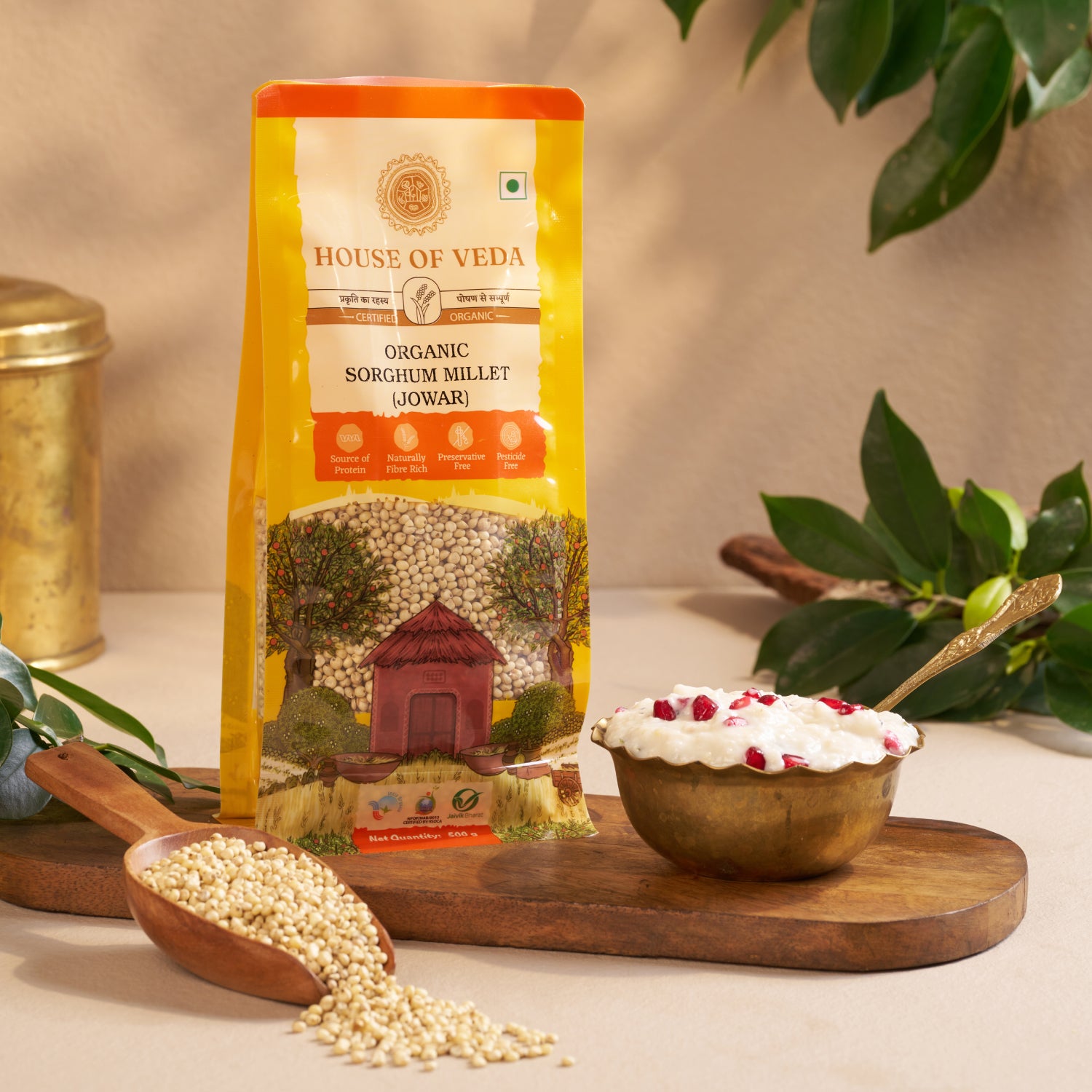 Organic Sorghum Millet (Jowar) 500g