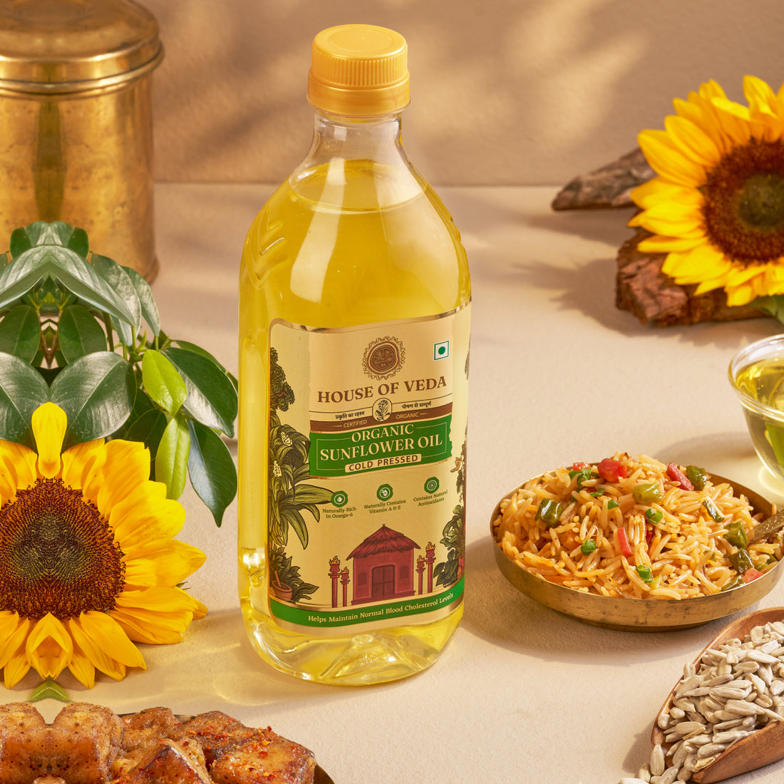 Organic Sunflower Oil 1L