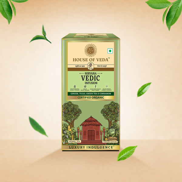 Vedic Tea – Ayurvedic Herbal Blend for Daily Wellness – HOUSE OF VEDA