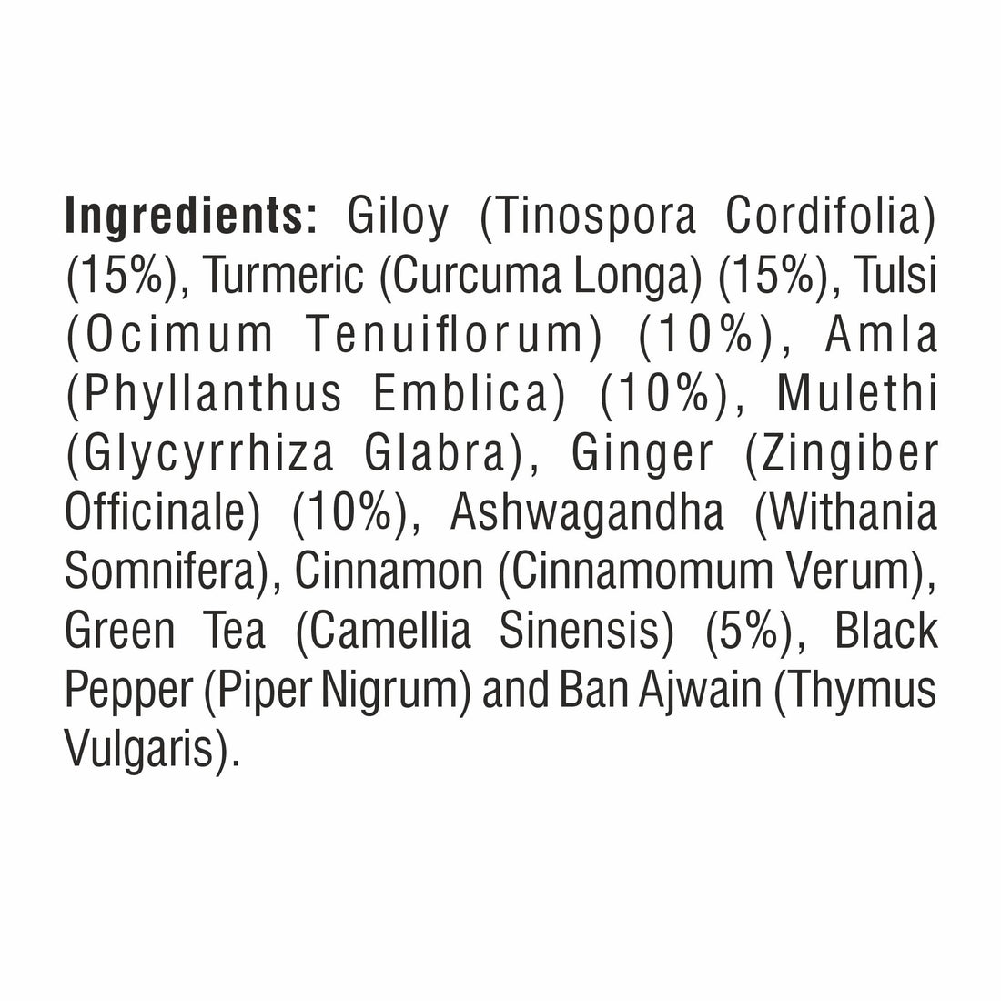 Immune Tea 25 Tea Bags