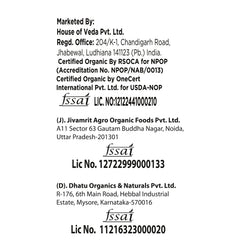 Organic Whole Wheat Flour 1kg