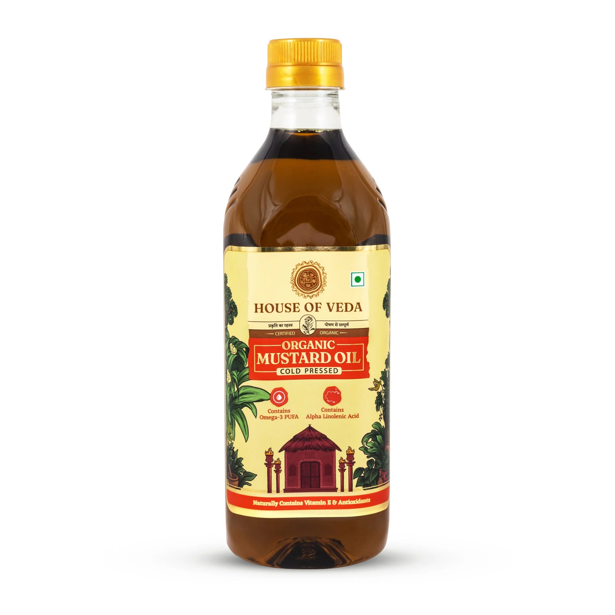 Organic Mustard Oil 1L ( Pack of 2 )
