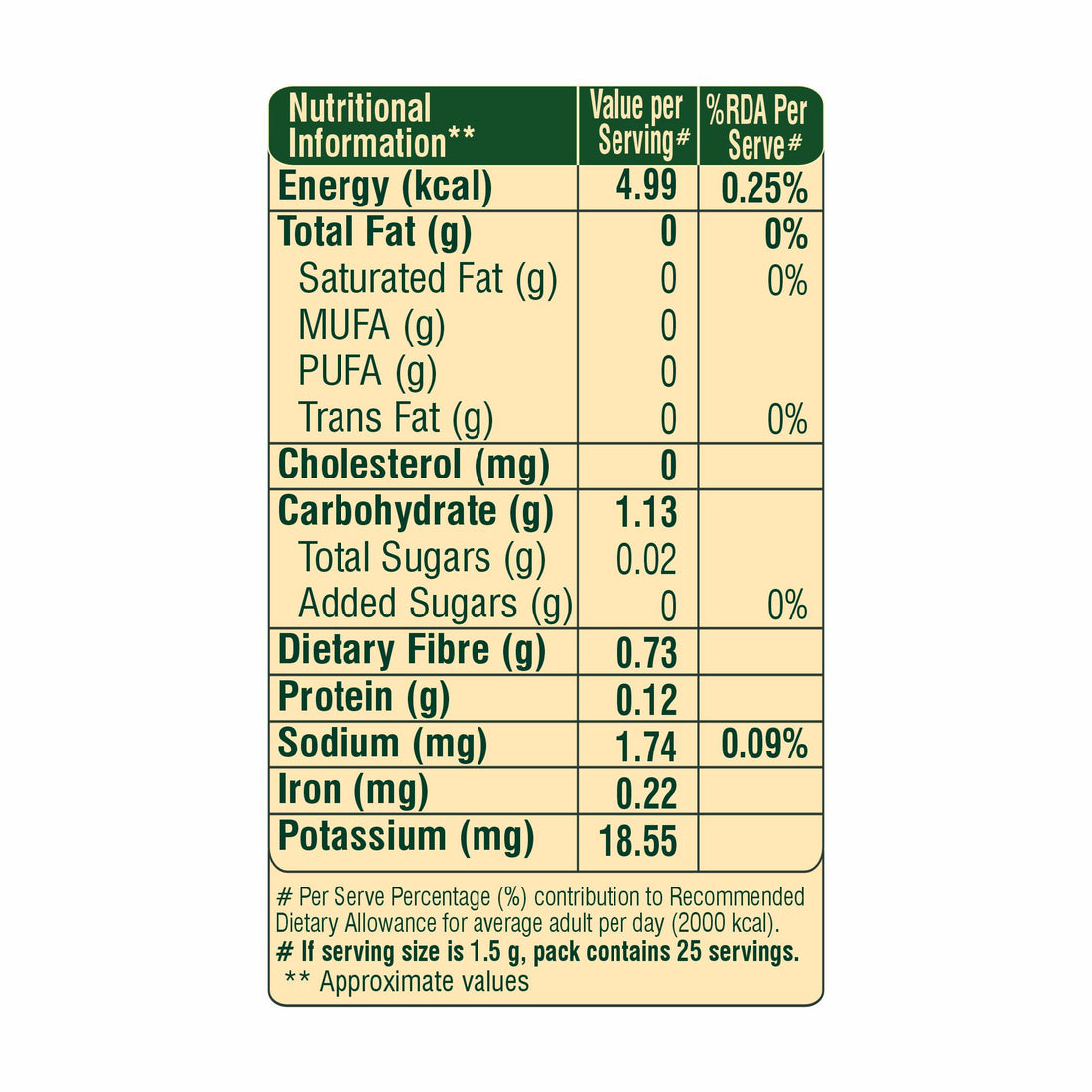 Immune Tea 25 Tea Bags
