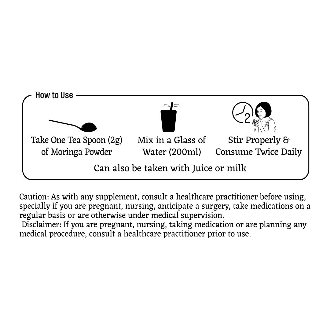Organic Moringa Powder