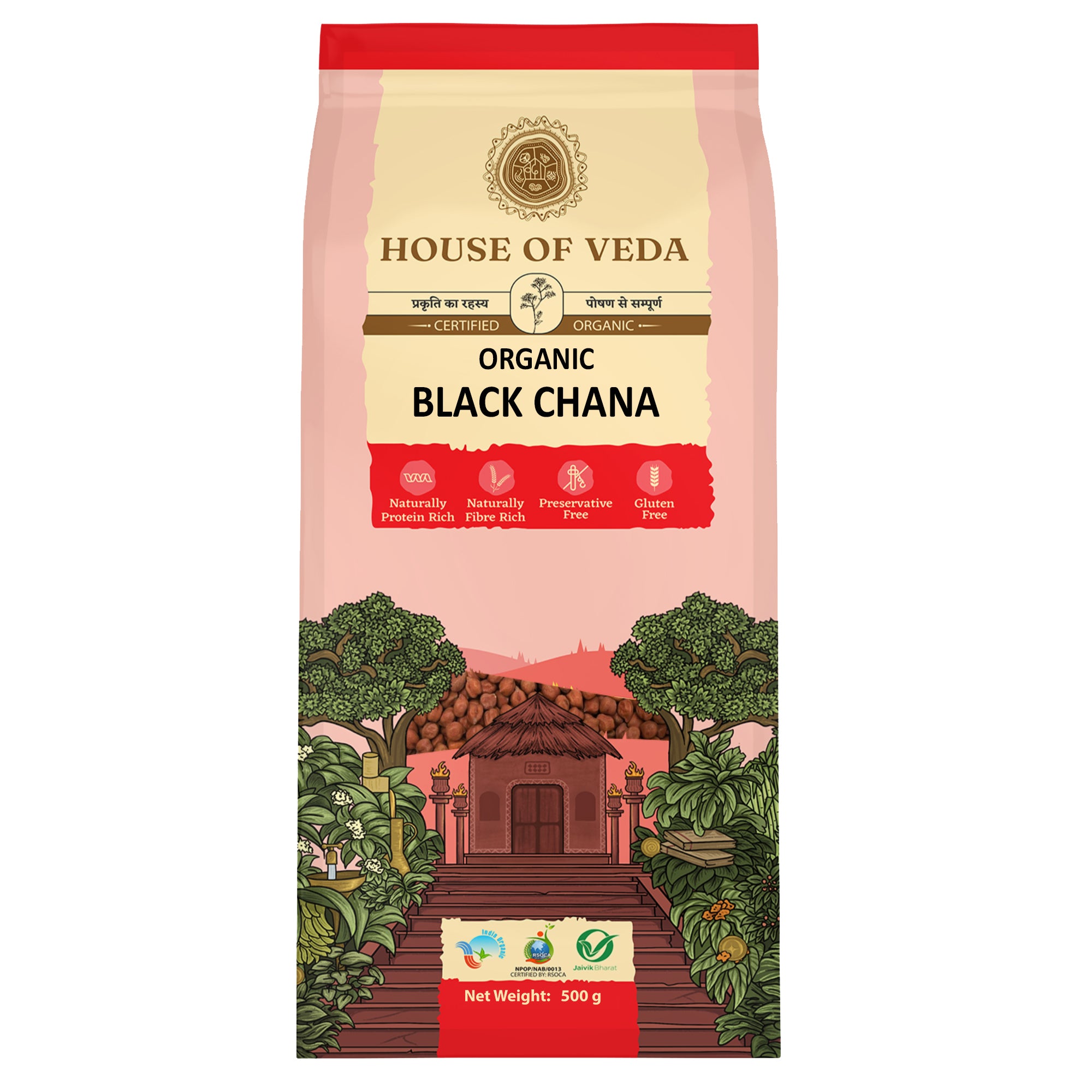 Organic Black Chana 500 g