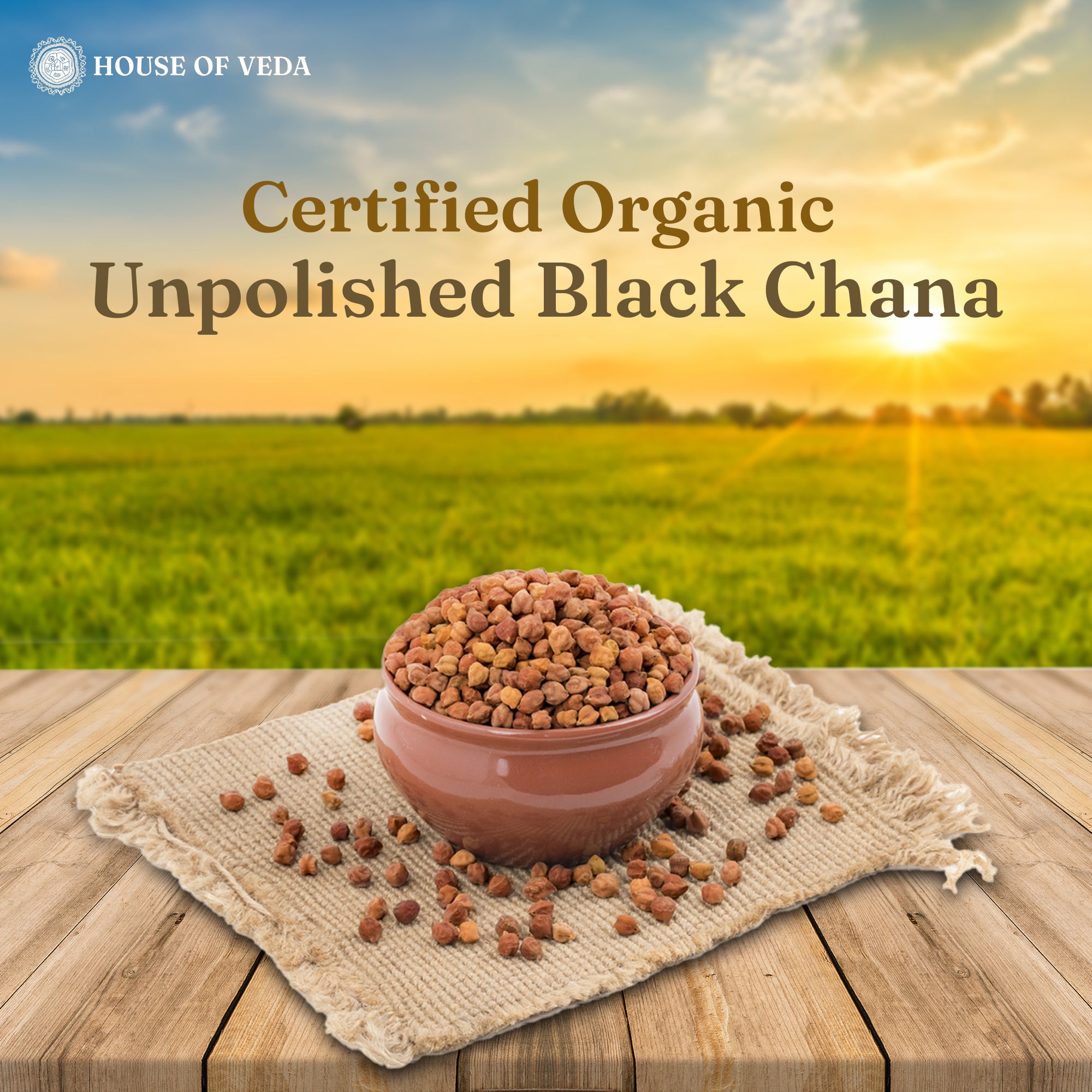 Organic Black Chana 